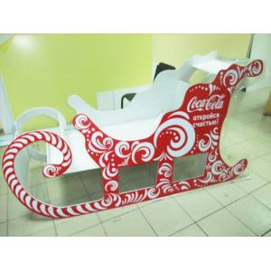 Сани Coca-Cola - пример работы компании Антанта