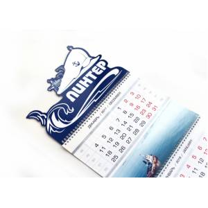 Квартальный календарь «Линтер» - пример работы компании Антанта