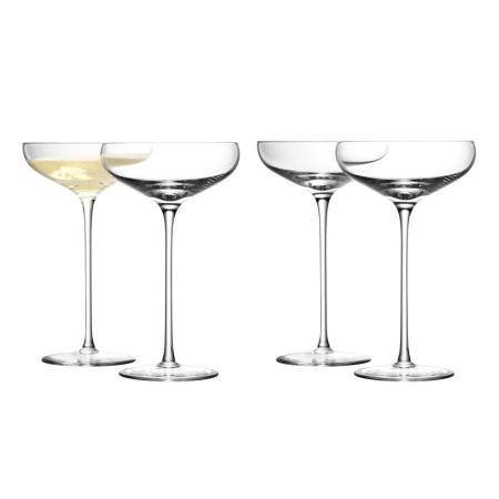 Набор больших бокалов для шампанского Wine Saucer от компании Антанта
